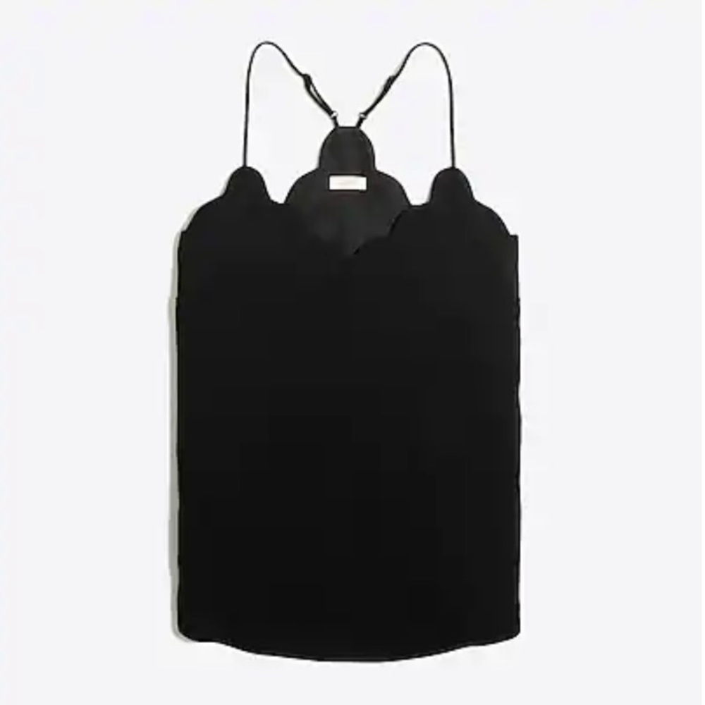 JCrew: Scalloped cami top